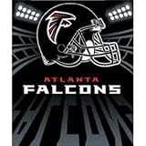 Atlanta Falcons Fleece NFL Blanket (Shadow Series) by Northwest (50""x60"")
