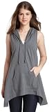 Kensie Women's French Terry Dress,Graphite,X-Small
