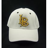 Long Beach State Forty Niner White One-Fit Hat