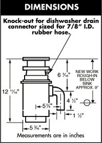 Whirlaway 291 1/2 Horsepower Waste Disposer [Misc.]