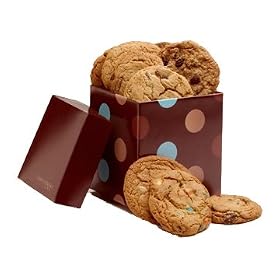 Geoff & Drew's Gift Box of 8 Gourmet Fresh Baked Cookies - 4 Flavors