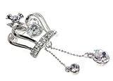 Crown Swarovski Brooch Pin