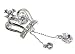 Crown Swarovski Brooch Pin Image