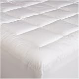 Pike Street 330-Thread Count Swiss Dot Cotton Overfilled Mattress Pad