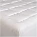 Pike Street 330-Thread-Count Swiss Dot Cotton Overfilled Queen Mattress Pad