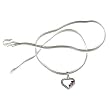Locket Pendant with Chain Silver Multi Gemstone Jewelry 1 Inch (gpndt047)
