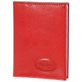 Robe di Firenze Red Calf Leather Book Card Holder