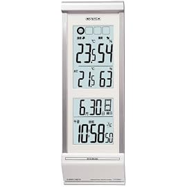 CASIO (カシオ) wave ceptor 電波掛時計 生活環境お知らせクロック IDL-200NJ-8JF