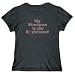 T-Shirt Woman Dark Silver  My Steelpan Is My Boyfriend / Love  Instruments
