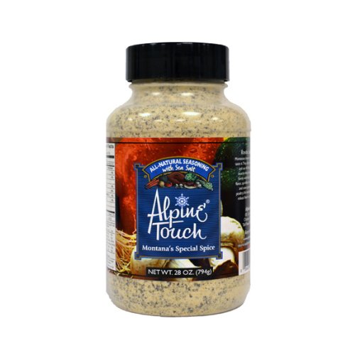 Alpine Touch 28oz All Natural Seasoning with Sea Salt