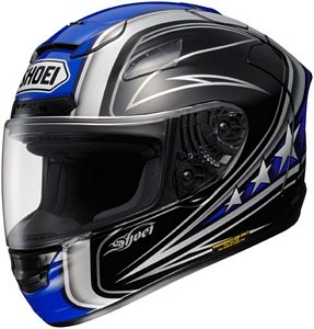 Shoei X-12 STREAMLINER TC-2 SIZE:LRG Motorcycle Full-Face-Helmet