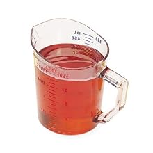 Camwear 1-Pint Polycarbonate Measuring Cup, Clear