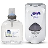PURELL 5392-D1 TFX Touch Free Dispenser & Refill,  Hand Sanitizer Dispenser Kit with 1200 mL Refill