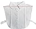 Lowpricenice Fashion Doll collar Vintage Elegant Women's Fake Half Shirt Detachable Blouse White