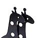Marrywindix Black Cute Giraff Nonskid Bookends Bookend Art Gift