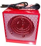Dayton 3VU36 Electric Heater With Thermostat