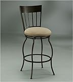 Pastel Furniture AP 222 AR 628 Aspen Rust 26 Inch Swivel Counter Stool w/ T ....