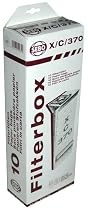Sebo 5093ER 3 Layer Paper Bags For Upright Vacuum Cleaner, 10 pack
