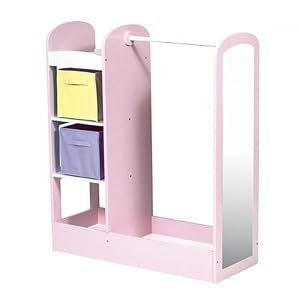 Kid's See and Store Dress-up Center - Pastel Finish by Guidecraft