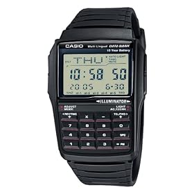 Casio DBC-32-1AES Auto Illuminator Databank Watch