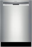 Bosch SHE65T55UC 500 24" Stainless Steel Semi-Integrated Dishwasher - Energy Star