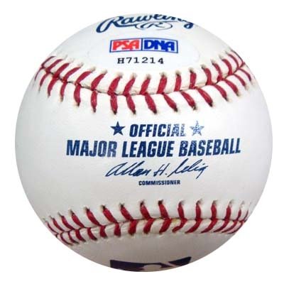 Jim Thome Autographed/Hand Signed MLB Baseball PSA/DNA #H71214