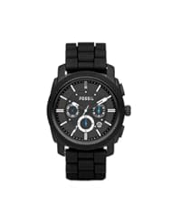 Fossil FS4487 Silicone Bracelet Chronograph