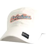 Miami Dolphins Women's White Adjustable Baseball Hat