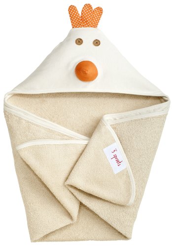3 Sprouts Hooded Towel,