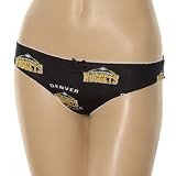NCAA Reebok Denver Nuggets Ladies Navy Blue Maverick Thong Underwear (Large)