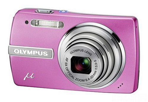 Childrens Toyshop  Electronics : Olympus Mju 840 Digital Camera - Candy Pink (8.0MP, 5x Optical Zoom) 2.7" LCD
