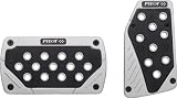 Pedal Set Automatic Silver w/ Black Insert