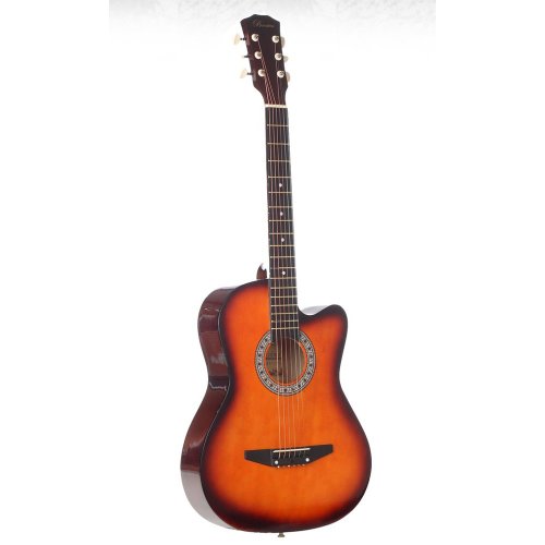 Barcelona 38-Inch Cutaway Beginner Acoustic Guitar