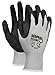 Coated Gloves, S, Gray/Black, Nitrile, PR