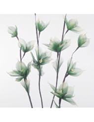 Lawn & Patio: Star Lilies 38" Tall, Pack of 6 - 2-tone Green - Green Floral Crafts