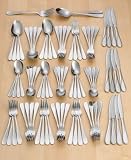 Oneida Flight II 87-Piece Flatware Set, Service for 12