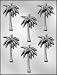 PALM TREE CHOCOLATE MOLD.