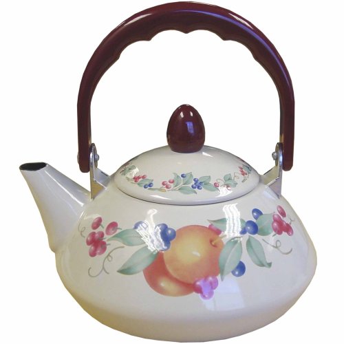 41b8hgbor3L Corelle Coordinates Abundance 1.2 Quart Personal Teakettle