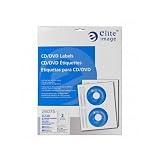 CD DVD Labels - Permanent Adhesive - 300 PK - Matte White