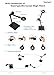 Supereyes Z004 Magic Universal Adjustable Stand for Handheld Digital Microscope Magnifer Endoscope Otoscope Loupe