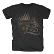 Universal Music Shirts Lena - Kassettenrekorder 4826134 Unisex - Erwachsene Shirts/ T-Shirts, Gr. 36/38 (S), Schwarz (schwarz)
