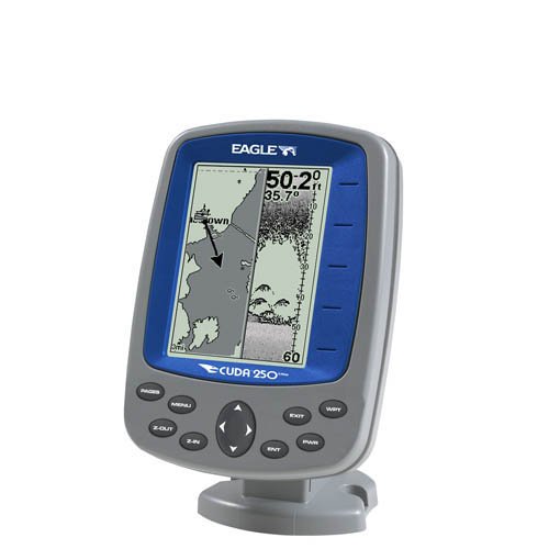 CUDA 250S/MAP GPS und Echolot FESTMONTAGE - KOMPLETTSYSTEM