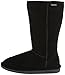 BEARPAW Women's Eva Tall Snow Boot,Black,6 M US