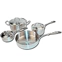 Winware 7pc Heavy Gauge Premium Stainless Steel Cookware Set