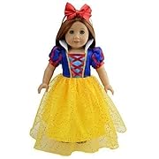 Doll Clothes Snow White Costume for 18 Inches Dolls