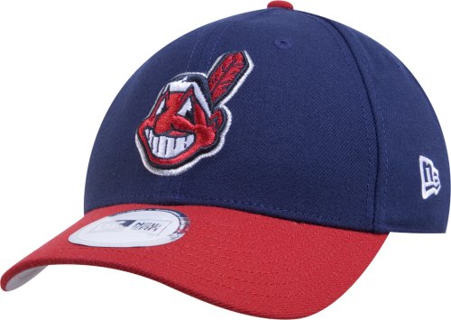 New Era Cleveland Indians Pinch Hitter Wool Replica Adjustable Cap (Navy)