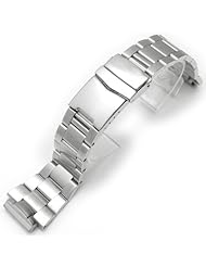 Super Oyster Type II Metal Watch Bracelet for SEIKO SCUBA SHC059/ SHC061/ SHC063 Replacement Band