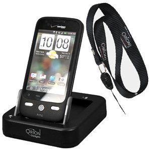USB Sync & Charge Cradle (with AC Charger) (w/ 2nd battery support) w/ OrionGadgets NeckStrap for HT