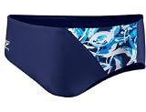 Speedo Men's Spliced Brief Swimsuit,Blue,26