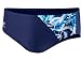 Speedo Men's Spliced Brief Swimsuit,Blue,26